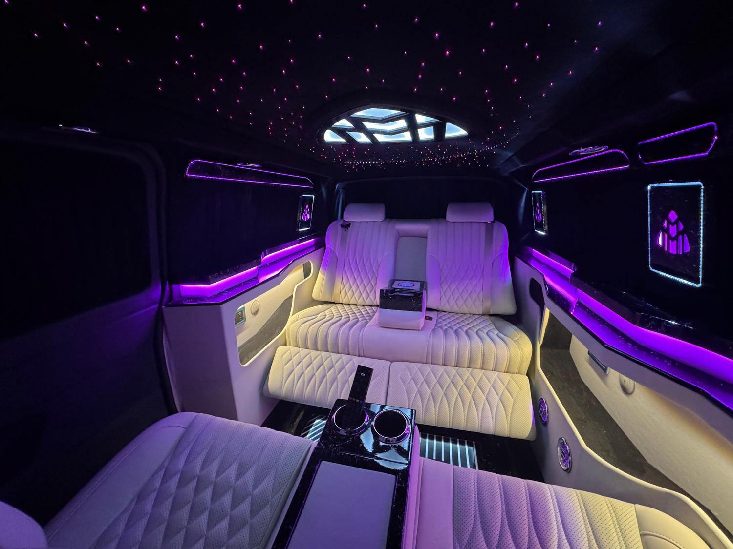 Intérieur du Mercedes Classe V VIP