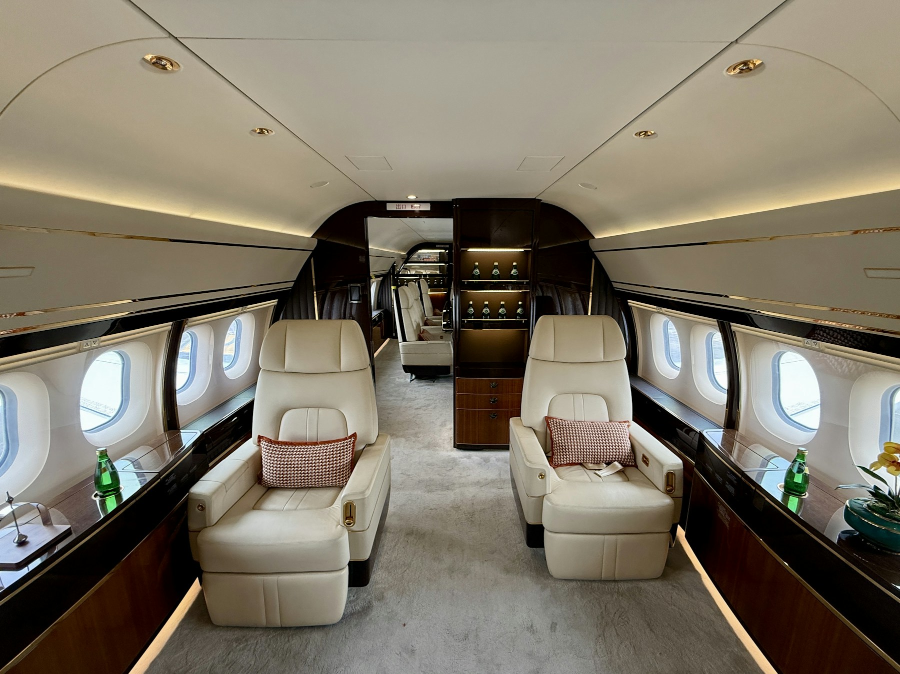 Cabine de jet privé