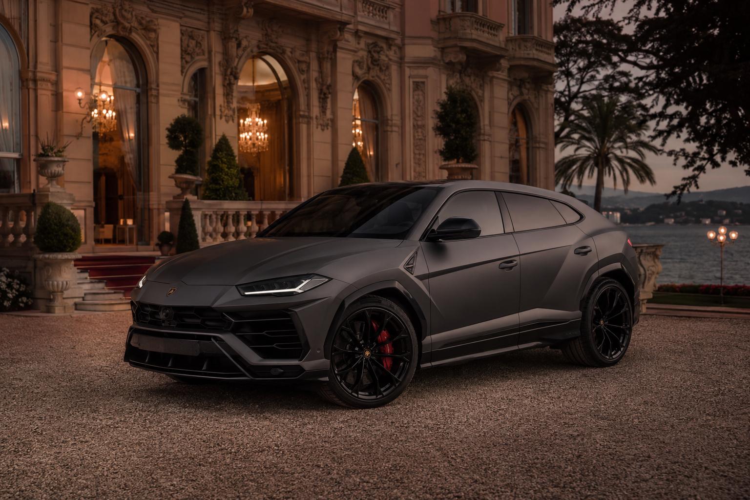 Lamborghini Urus gris